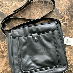 Black Wilson’s Leather pocket book.